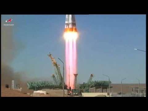 MS 19 Launch Expedition 65 Soyuz Rocket to ISS Space Station