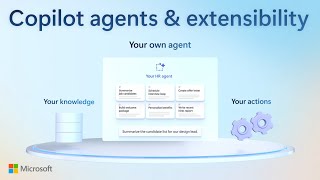 Microsoft 365 Copilot - New agent and extensibility options for develo