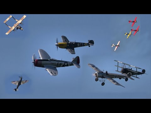 Oldtimer Fliegertreffen Hahnweide 2019 - Sunday Show