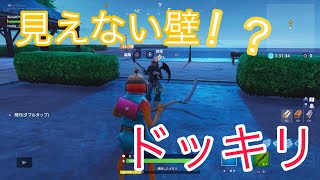 ［フォートナイト］かくれんぼ中に見えない壁に隠れていた結果．．．．．．．［ドッキリ］