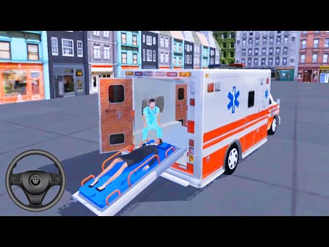 Urban Ambulance Driver Sim - Emergency Rescue 3D - Android Gameplay HD #4