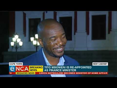 The DA's Mmusi Maimane comments on the new cabinet