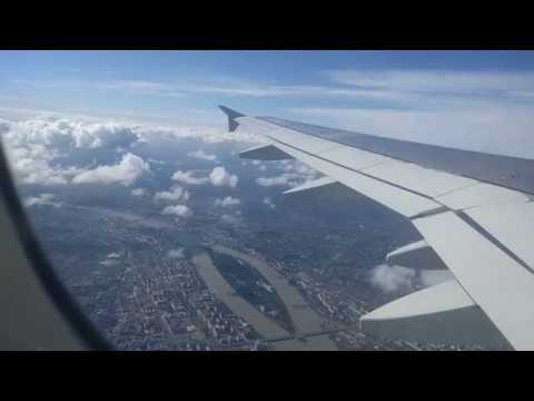 Aer Lingus EI673 take off from Budapest