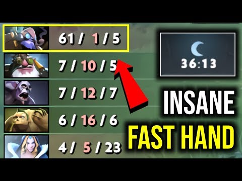 INSANE FAST HAND..!! 30 Min 60 Kills Tinker Fast Hand by Goodwin 7.22f | Dota 2