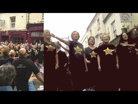 North Wiltshire Rock Choir Flashmob for the Queens Platinum Jubilee