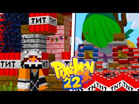 FACCIAMO ESPL0DERE CASA MIA CON LE TNT! - Minecraft ITA - Pixelmon GX #22