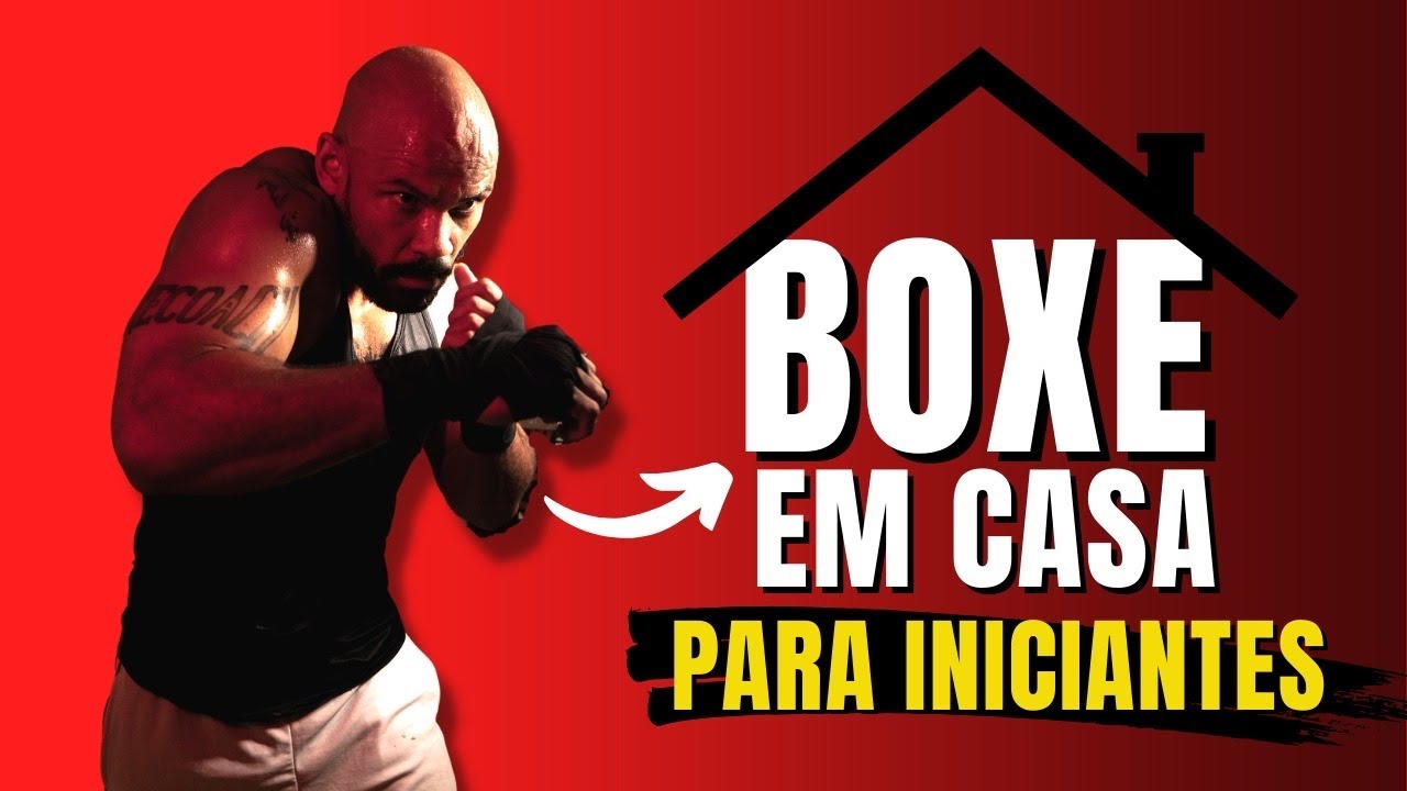 🏠🥊TREINO de BOXE em CASA para INICIANTE