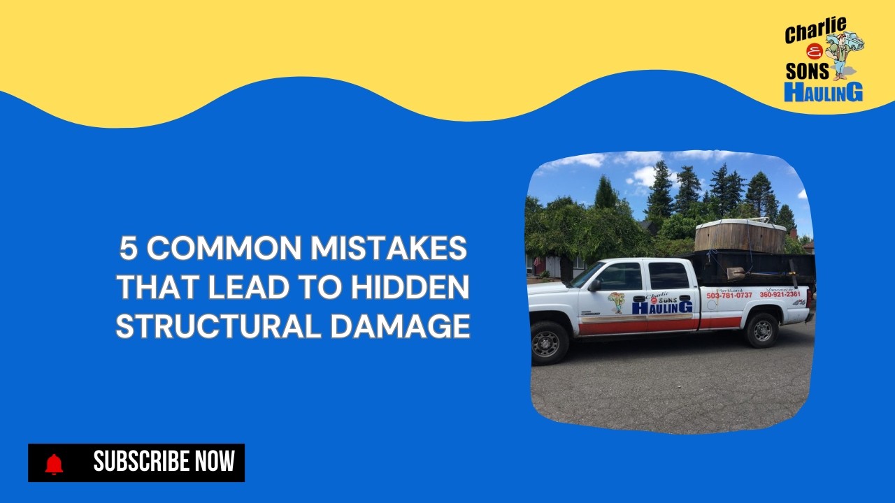 How Does Professional Junk Removal Prevent Hidden Structural Damage During Large Cleanouts?