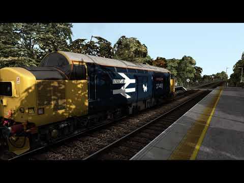 class 37405 leaves Cantley tailed by 37679