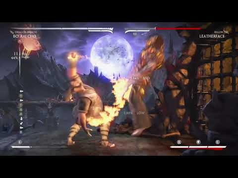 Mkx Bo Rai Cho Reset into 59% Damage combo , 85% Total