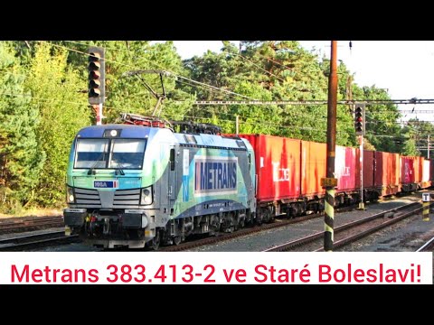 Metrans 383.413-2 na NEx 55678 ve Staré Boleslavi!  29.9.2022