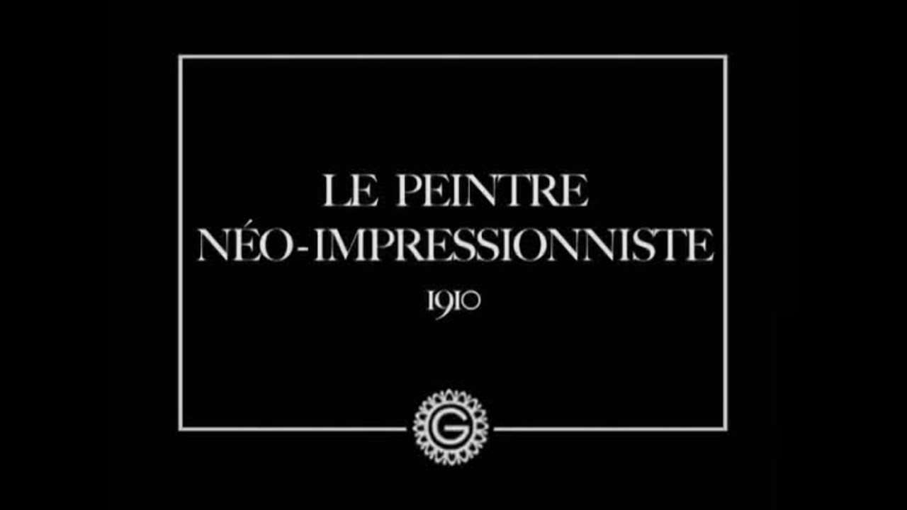 Художник неоімпресіоніст / Le peintre néo-impressionniste (Emile Cohl, 1910)