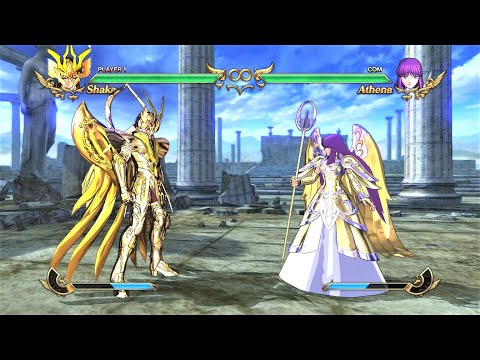 Virgo Shaka God Cloth vs Athena (Hardest AI) - Saint Seiya: Soldiers' Soul