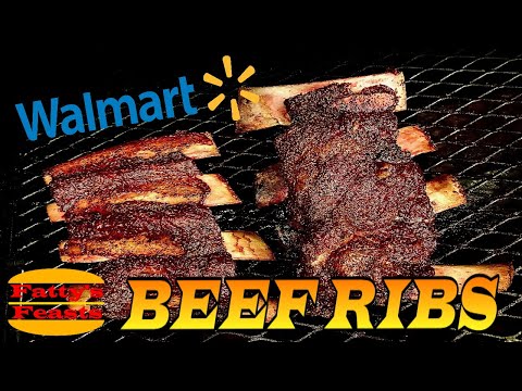 I SMOKED THE CHEAPEST BEEF RIBS | Are Walmart Beef...
