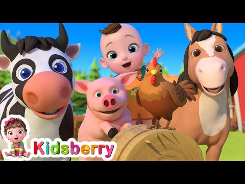 Old MacDonald Had A Farm | Kidsberry Nursery Rhymes & Baby Songs