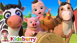 Old MacDonald Had A Farm | Kidsberry Nursery Rhymes & Baby Songs