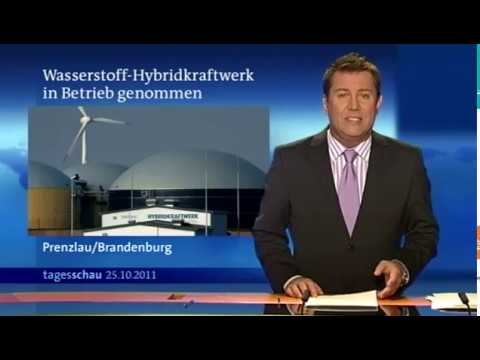 Wasserstoff-Hybrid-Kraftwerk soll Ökostrom - Schwankungen puffern