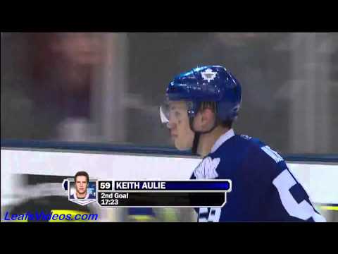 Bruins @ Maple Leafs - Keith Aulie Scores - 110319