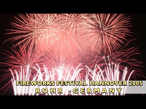 Int. Fireworks Festival Hannover 2005:  Rohr Feuerwerke - Germany \ Deutschland - Feuerwerk
