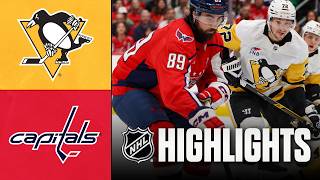 Washington Capitals vs Pittsburgh Penguins