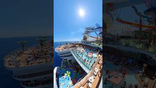 Huge Ship 😱💙 #royalcaribbean #staroftheseas #iconoftheseas #cruiseship #cruises #shorts