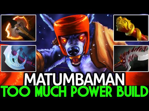 MATUMBAMAN [Ursa] Too Much Power Build Insane Shock Damage Dota 2