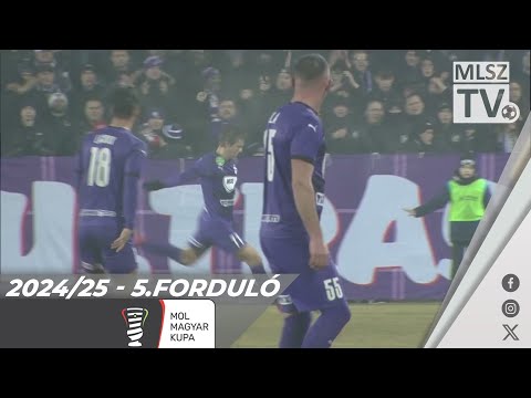 Dorogi FC - Újpest FC | 0-1 (0-1) | Magyar Kupa |5. forduló