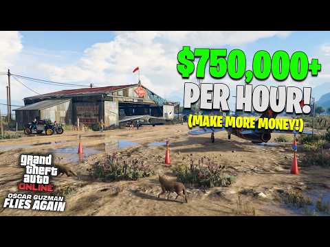 GTA Online McKenzie Hangar & OSCAR GUZMAN HEIST SOLO Money Guide - Step-By-Step Guide & Setup Tips