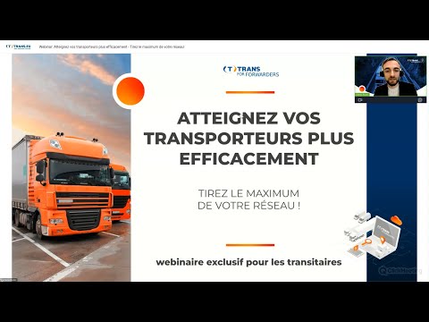Atteignez vos transporteurs plus efficacement | Trans.eu Webinar