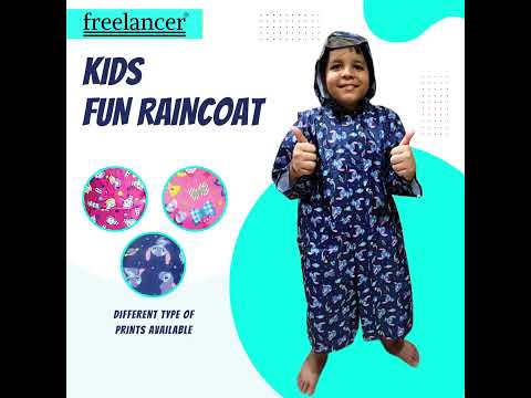 FREELANCER KIDS FUN RAINCOAT