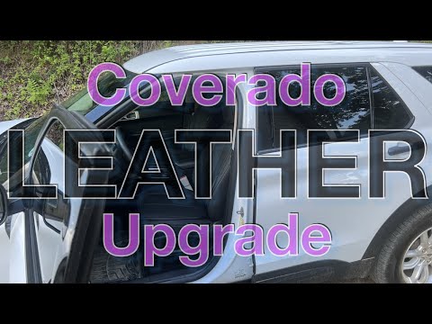 Coverado seat covers unboxing and installation guide 2020 + FORD Explorer