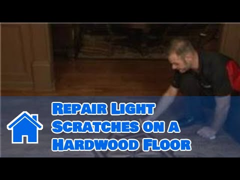 Flooring Tips : How to Repair Light Scratches on a...