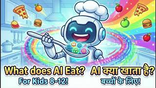 AI Course for Kids Chapter 3: What does AI Eat?