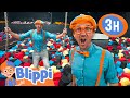 Blippi Plays At The Trampoline Park Blippi And Meekah Best Friend Adventures Educational Videos