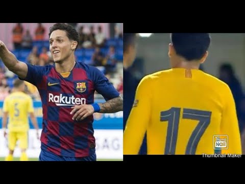 Asi fue el gran debut del ecuatoriano enrique saverio con el FC barcelona