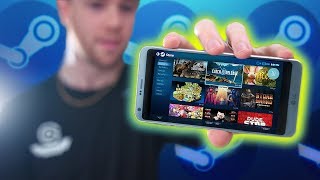 Play ALL Steam Games on Your Phone!? Steam Link App