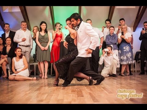 Max Van de Voorde y Solange Acosta 3, Timisoara Tango Festival 2014