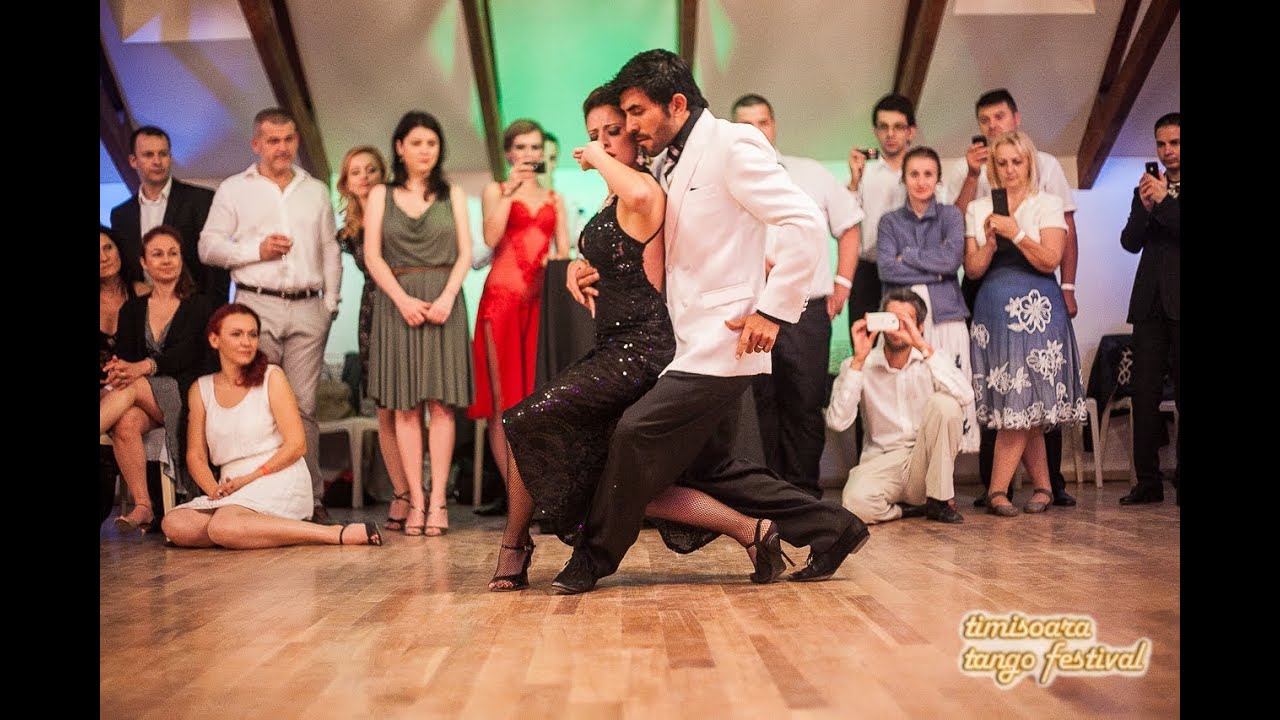 Max Van de Voorde y Solange Acosta 3, Timisoara Tango Festival 2014