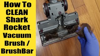 How to Clean Rocket Shark Vacuum Brushbar / Brush roll