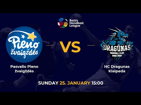 Pasvalio Pieno žvaigždės - HC Dragunas Klaipeda - BHL 25/26
