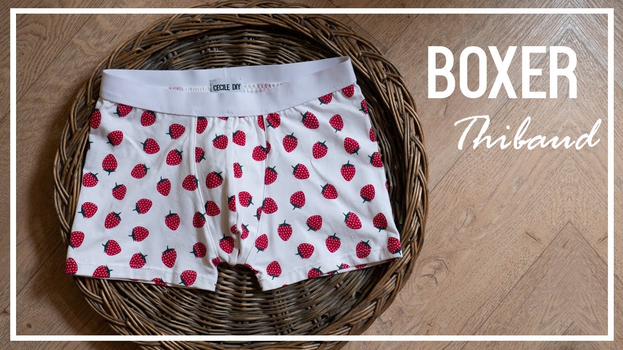 DIY Couture - Coudre un boxer pour homme Thibaud | Cecile
