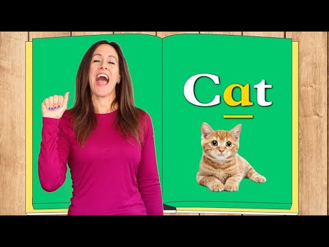 Learn to Read 3 Letter Word Letter Sound Phonics for Kids Reading is Easy Patty Shukla Sign Language