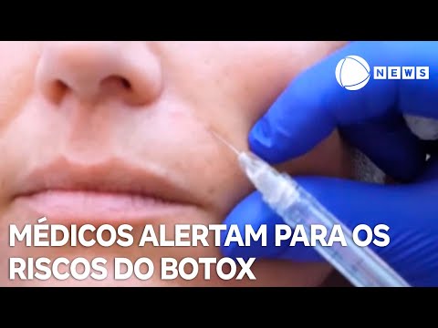 Médicos alertam sobre possíveis riscos da aplicação de botox
