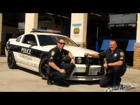 2015 model ford mustang police car
