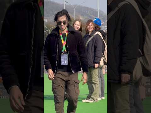 Girls Reaction In Russia 🇷🇺 #sarfarazansari #reaction #russian #girl #fashion #style #trending ng