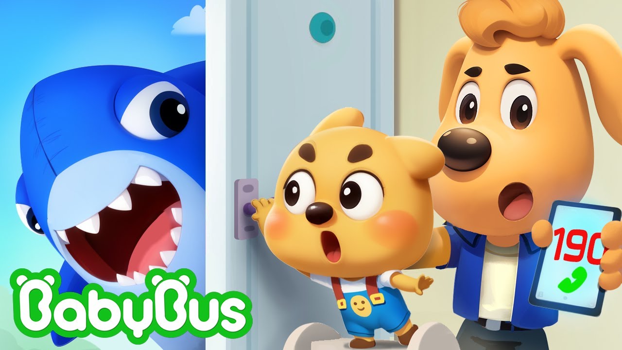Não Abra a Porta para Estranhos | Detetive Labrador | Desenho Animado | Desenho Infantil | BabyBus