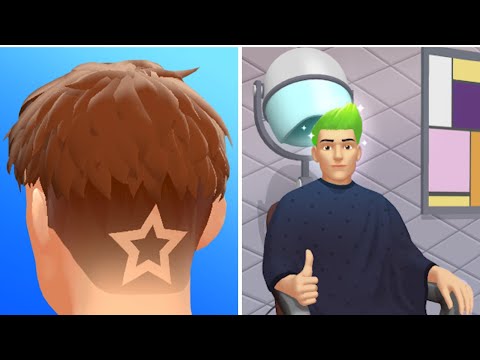 New Release Hyper Hybrid Casual Hair Tattoo: Barber Shop Game - Gameplay Walkthrough iOS & Android - YouTube