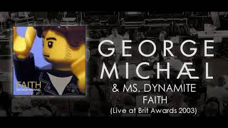 George Michael &amp; Ms  Dynamite   &#39;&#39; Faith &#39;&#39; Live at Brit Awards 2003