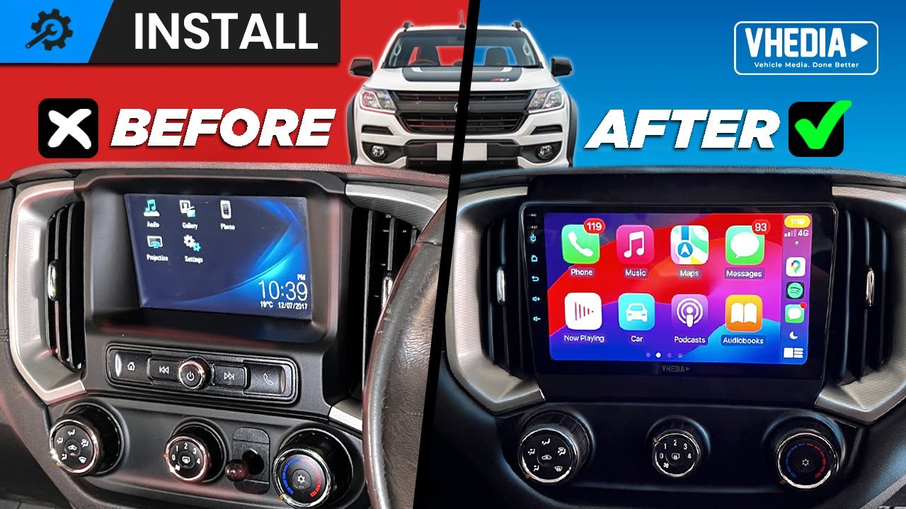 Holden Colorado Head Unit 2017+