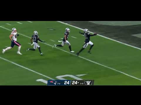 Crazy Ending to Raiders vs Patriots Game